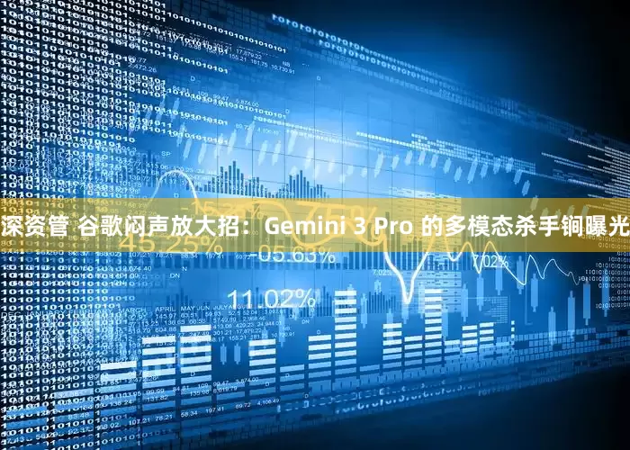 深资管 谷歌闷声放大招：Gemini 3 Pro 的多模态杀手锏曝光